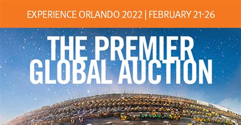 Bidding now open for Ritchie Bros. Orlando auction.